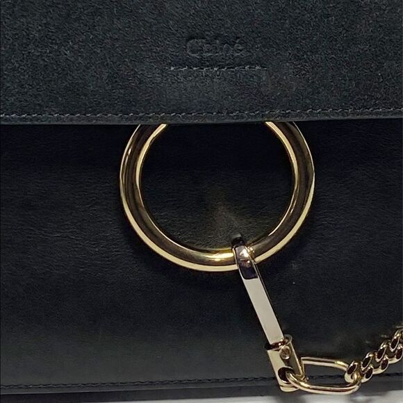 Chloé Small Faye Leather & Suede Top Handle Bag - Picture 15 of 15